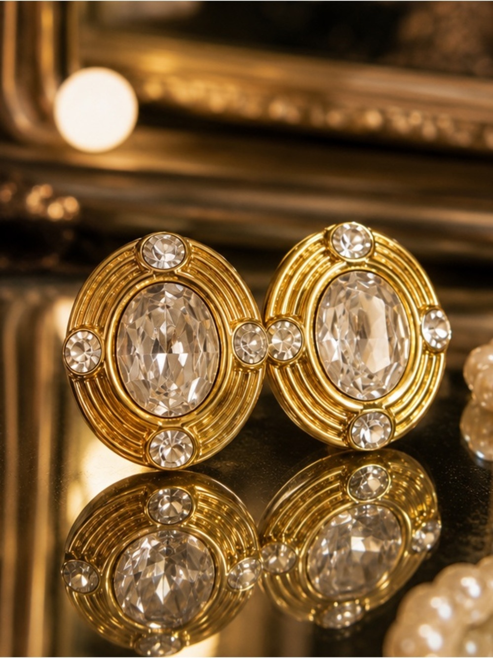 Vintage 1980's Donald Stannard Designer Earrings